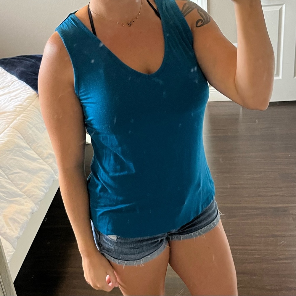 Teal Tank Top